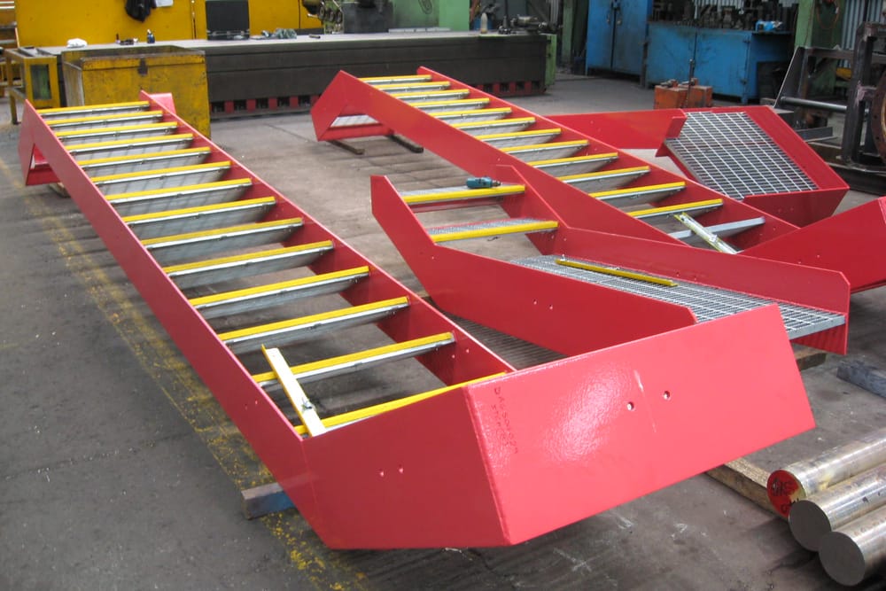 Heavy steel fabrication